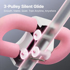 ¡Logra Tu Figura! Máquina Abdominal Plegable Ajustable con LCD