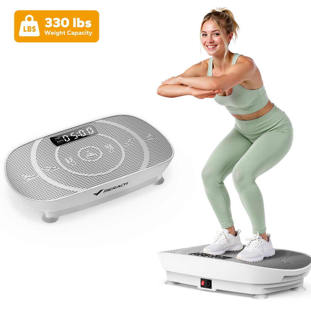 Members Compact Vibration Plate Whole Body Workout