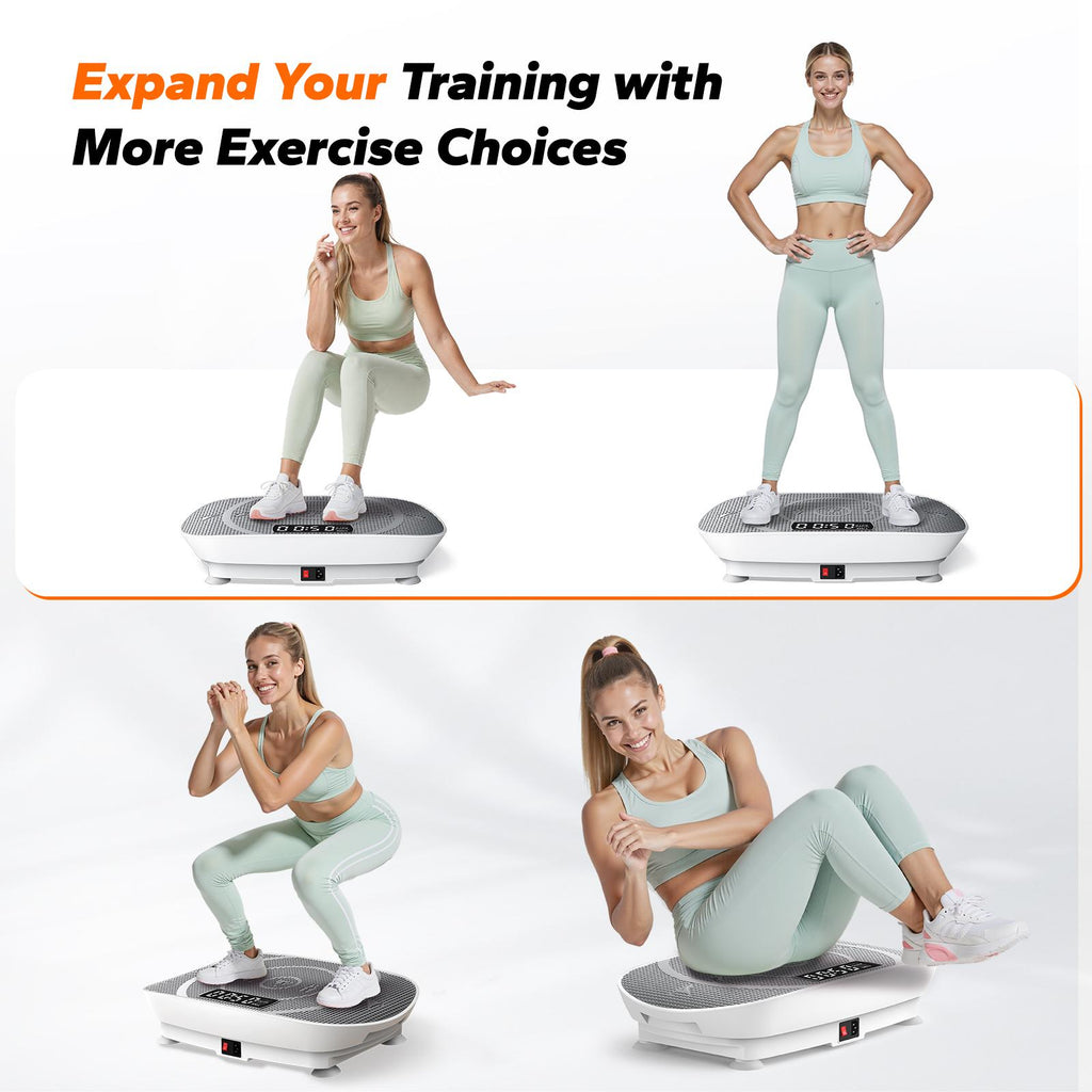 Members Compact Vibration Plate Whole Body Workout