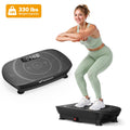 Members 330Lbs Capacity Vibration Plate – Compact Design Home Gym Full Body Workout